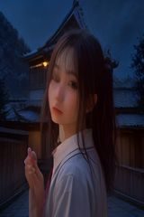 2026年度热播国产都市情感剧封面——粉紫霓虹光效下城市夜景与男女主角剪影，氛围感十足